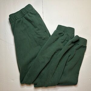 Hollister Green High Rise Joggers Size Large